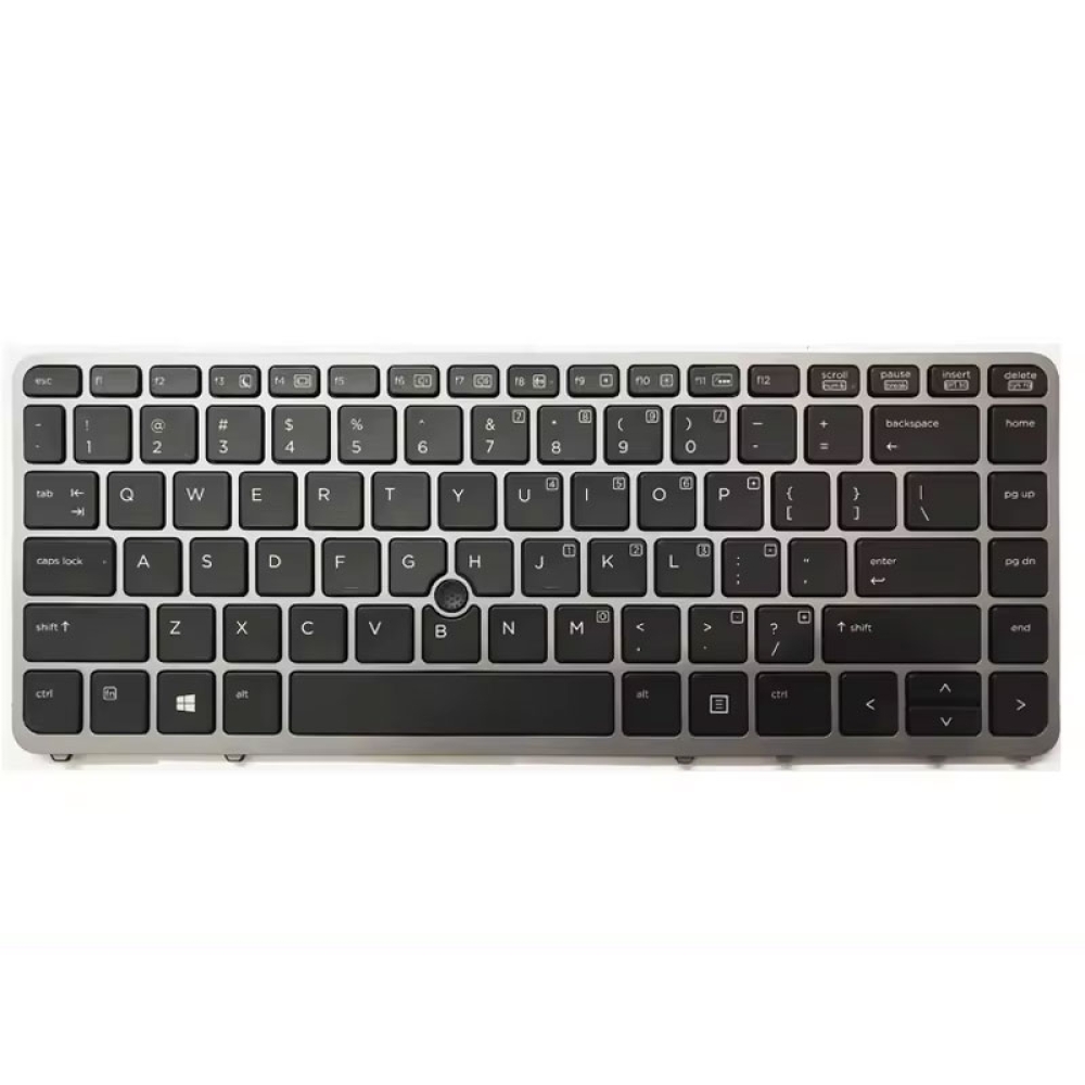 HP elitebook 840 G1 840 G3 with Pointing Stick backlit replacement Laptop keyboard