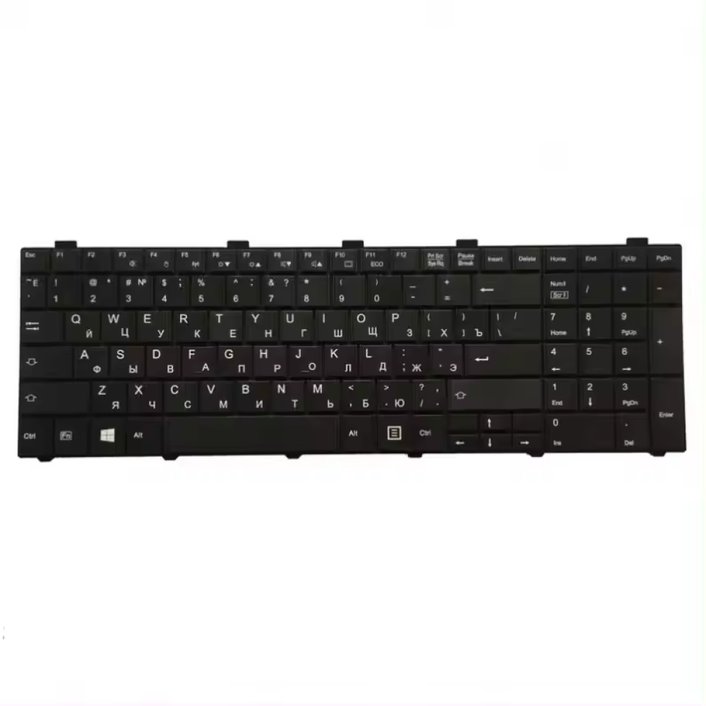 Russian Keyboard for Fujitsu Lifebook A530 A531 AH530 AH531 NH751 AH502 A512 RU Black layout keyboard