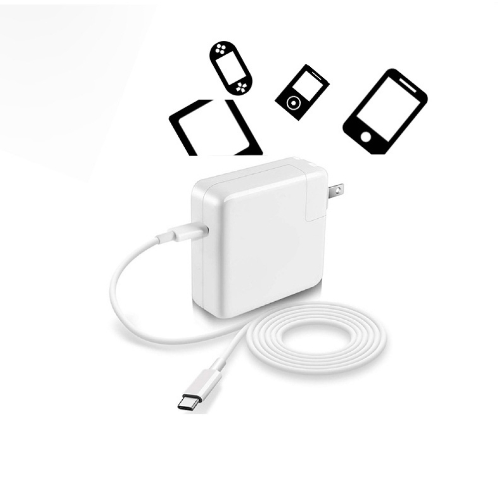 100W Power Adapter for Apple Macbook Laptop Charger Phone Charger with Type-C Port